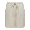 ONLY Siesta Hør Shorts - Moonbeam
