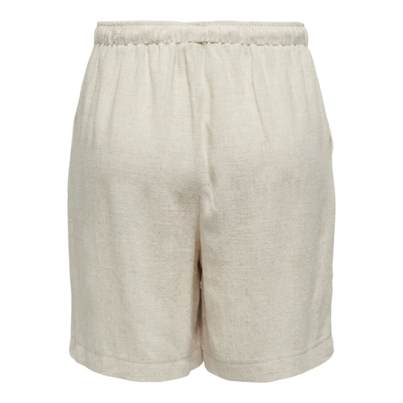 ONLY Siesta Hør Shorts - Moonbeam