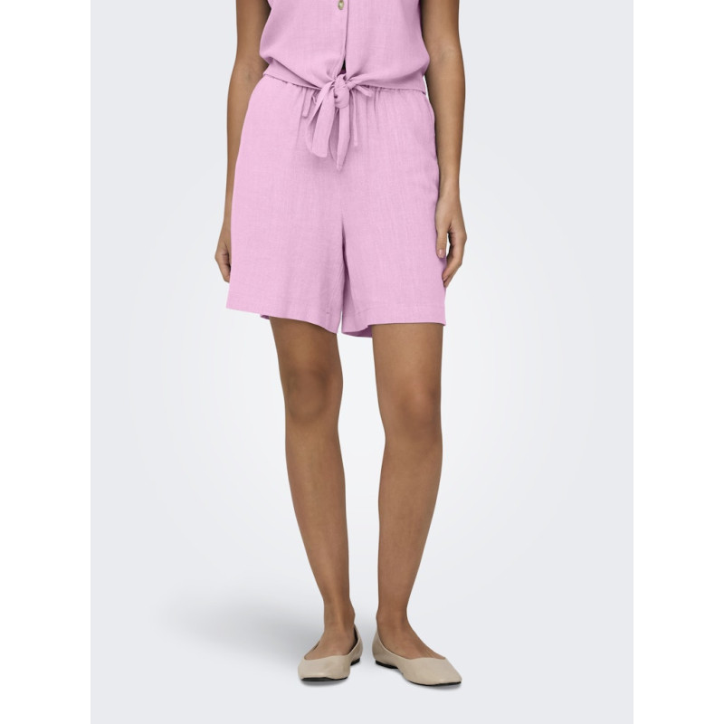 ONLY Siesta Hør Shorts - Pirouette