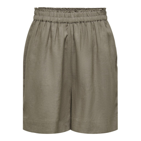 ONLY Tokyo Hør Shorts - Brindle