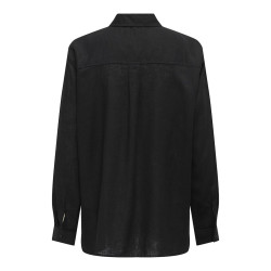 ONLY Tokyo Hør Skjorte - Sort