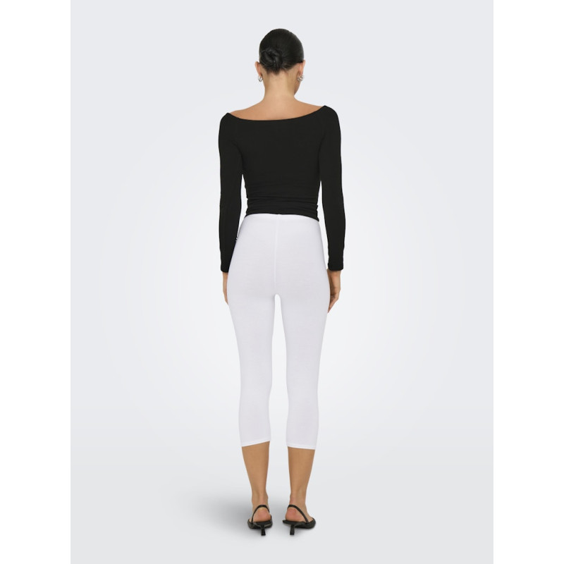 ONLY Live Love 3/4 Leggings - Hvid