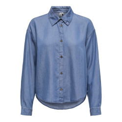 ONLY Charis Life Skjorte - Medium Blue Denim
