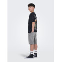 ONLY & SONS JUNIOR Edge MG 2790 Denim Shorts - Medium Grey Denim