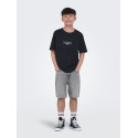 ONLY & SONS JUNIOR Edge MG 2790 Denim Shorts - Medium Grey Denim