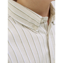 JACK & JONES JUNIOR Theo Boxy Oxford Skjorte - Bright White