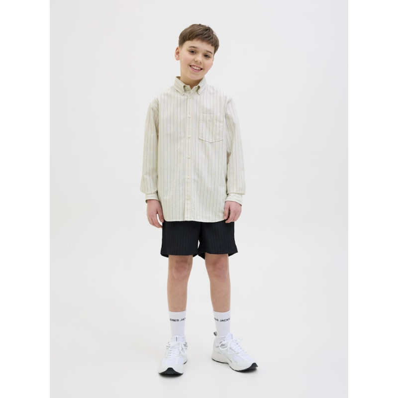 JACK & JONES JUNIOR Theo Boxy Oxford Skjorte - Bright White