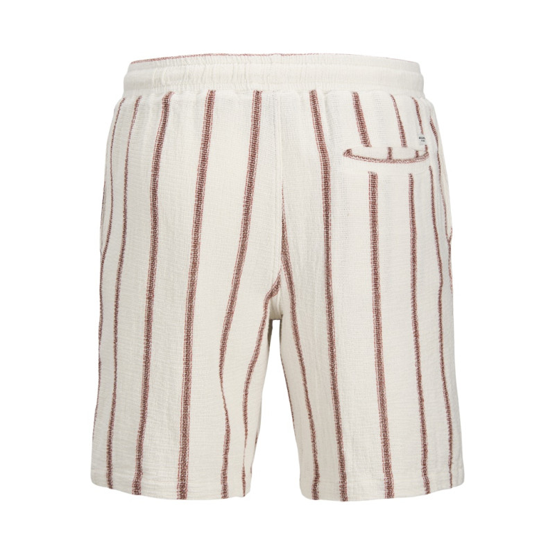 JACK & JONES JUNIOR Jaiden Coba Stribede Jogging Shorts - Arabian Spice