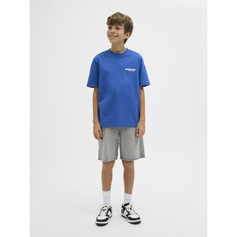 JACK & JONES JUNIOR Tony Jjoriginal Denim Shorts - Grey Denim