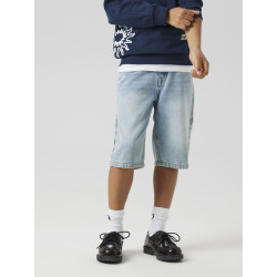 NAME IT KIDS Ryan Bermuda 3800 Denim Shorts - Light Blue Denim