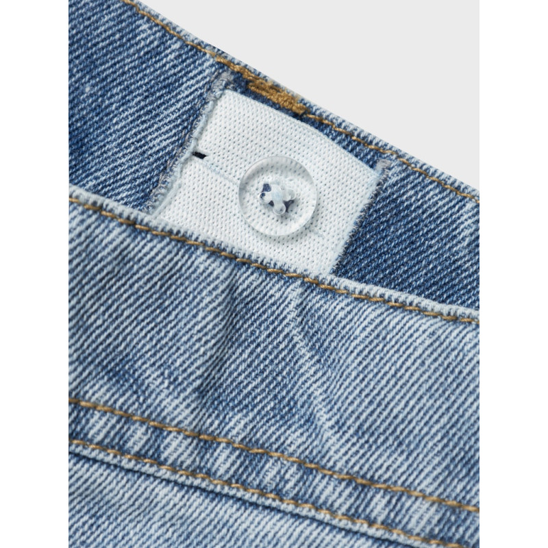 NAME IT KIDS Ryan Bermuda 3800 Denim Shorts - Light Blue Denim