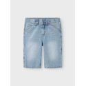 NAME IT KIDS Ryan Bermuda 3800 Denim Shorts - Light Blue Denim