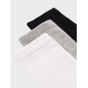 NAME IT KIDS Solid 3-Pak Tennis Sokker - Bright White