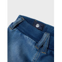 NAME IT MINI Ben Baggy Denim Shorts - Medium Blue Denim