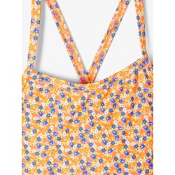 NAME IT Baby/Mini badedragt - Shocking Orange