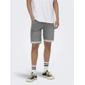 ONLY & SONS Ply Denim Shorts - Grey Denim