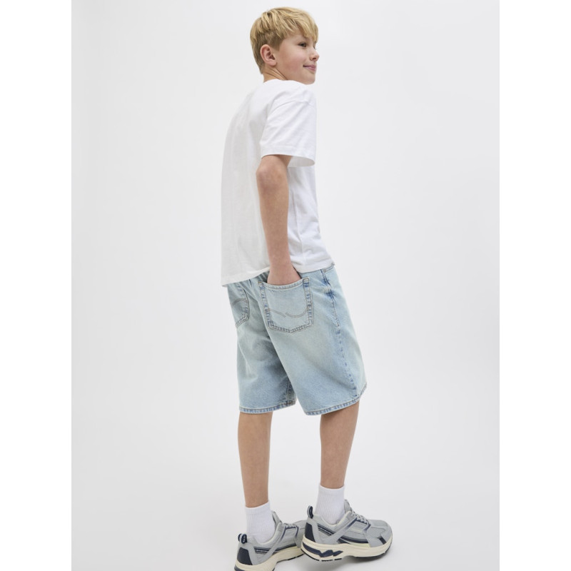 JACK & JONES JUNIOR Alex Jjoriginal Denim Shorts 171 - Blue Denim Opt 3