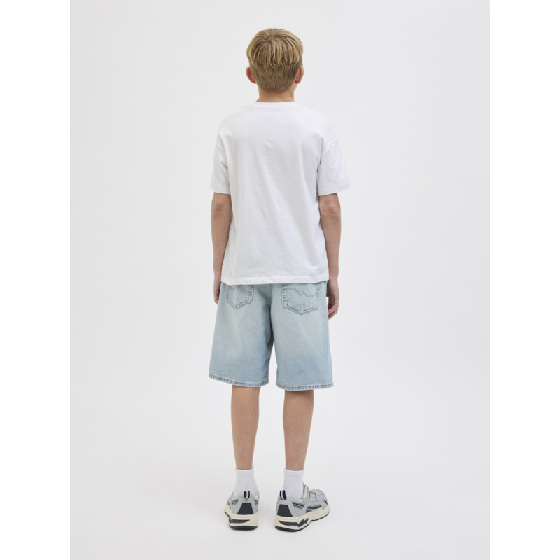 JACK & JONES JUNIOR Alex Jjoriginal Denim Shorts 171 - Blue Denim Opt 3