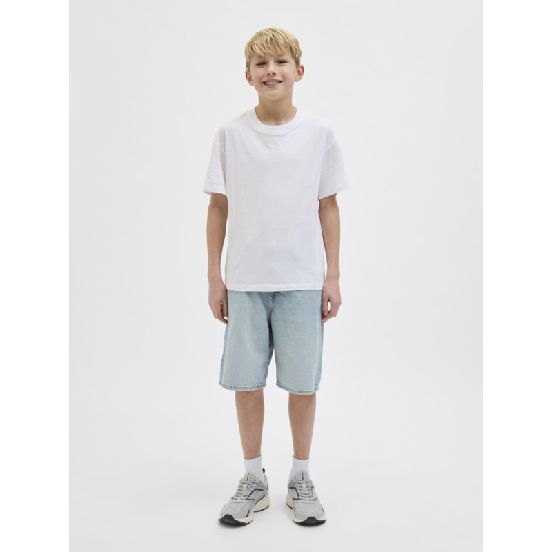 JACK & JONES JUNIOR Alex Jjoriginal Denim Shorts 171 - Blue Denim Opt 3