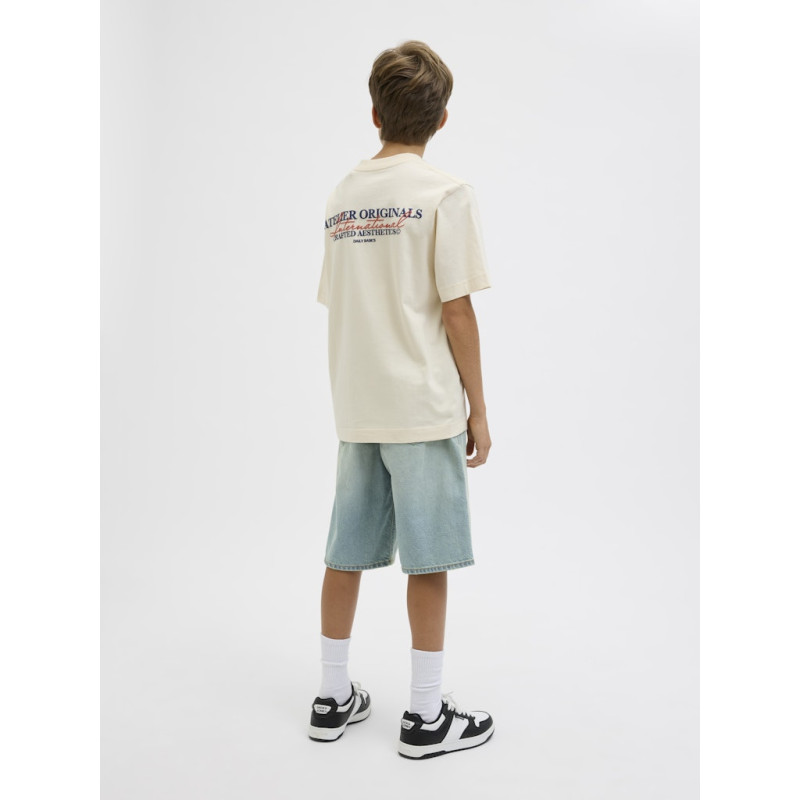 JACK & JONES JUNIOR Alex Jjoriginal Denim Shorts 171 - Blue Denim Opt 2