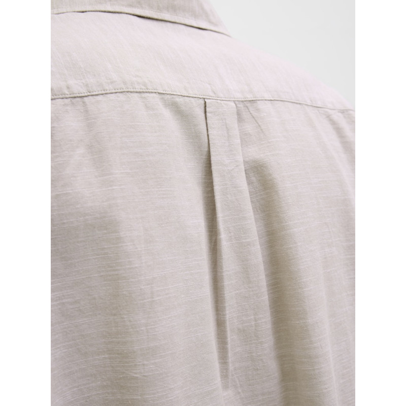 JACK & JONES ESSENTIALS Summer Resort Skjorte - Crockery