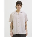 JACK & JONES ESSENTIALS Summer Resort Skjorte - Crockery