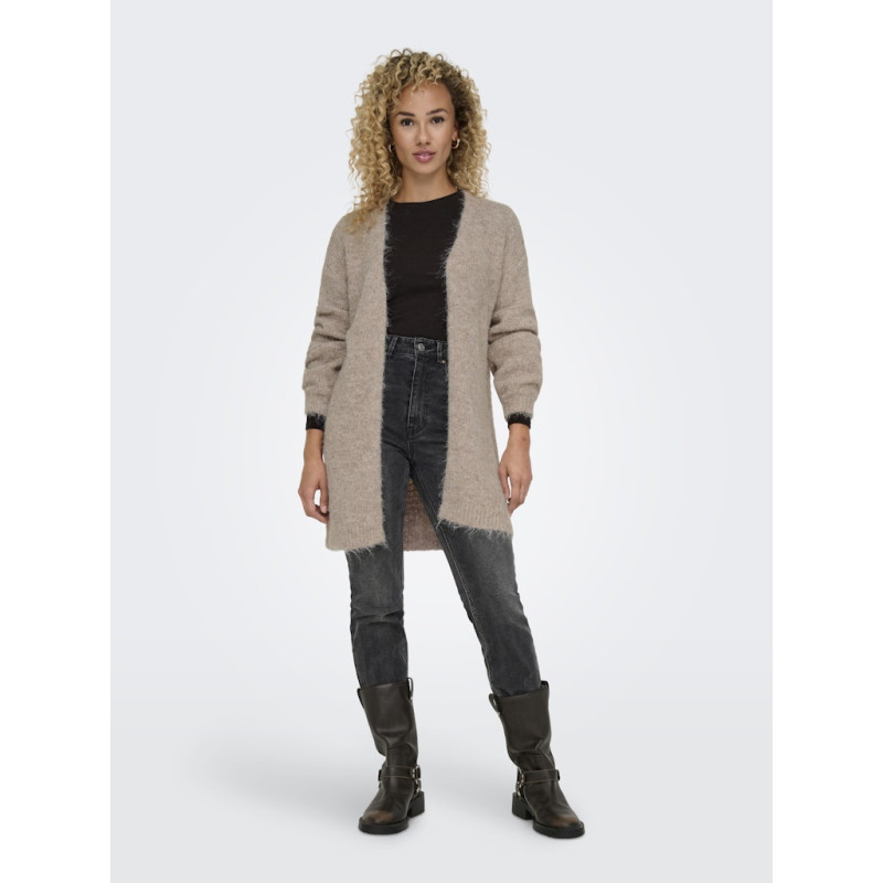 JDY Zoey Strik Cardigan - Chateau Gray