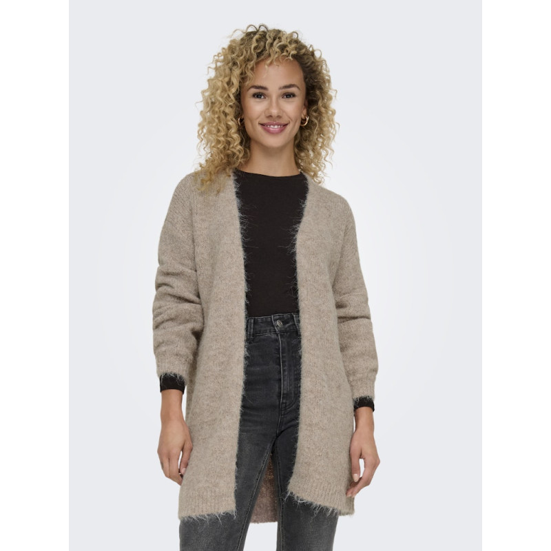 JDY Zoey Strik Cardigan - Chateau Gray