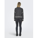 ONLY Amanda Life Strik Sweater - Dark Grey Melange