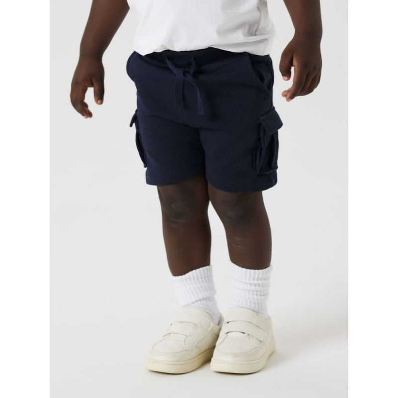 NAME IT MINI Moli Sweat Shorts - Dark Sapphire