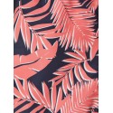NAME IT mini Zaxx lange badeshorts - Neon Coral