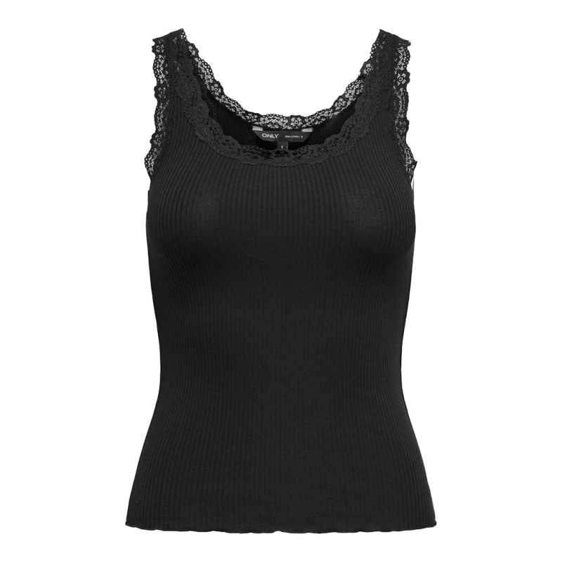 ONLY Sara Sharai Blonde Tanktop - Sort