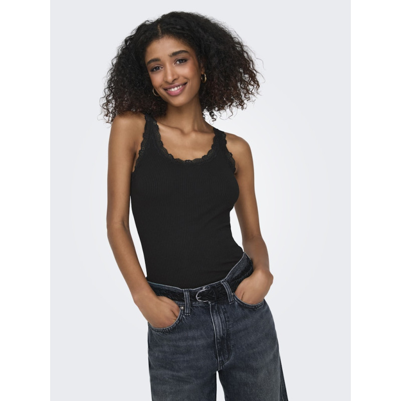 ONLY Sara Sharai Blonde Tanktop - Sort