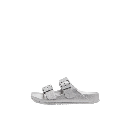 ONLY SHOES Christy Glitter Eva Sandaler - Silver