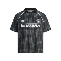 JACK & JONES CORE Retreat Mesh Polo - Sort / asphalt