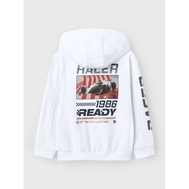 NAME IT KIDS Hepaw Sweatshirt - Bright White