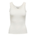 ONLY Sara Sharai Blonde Tanktop - Cloud Dancer