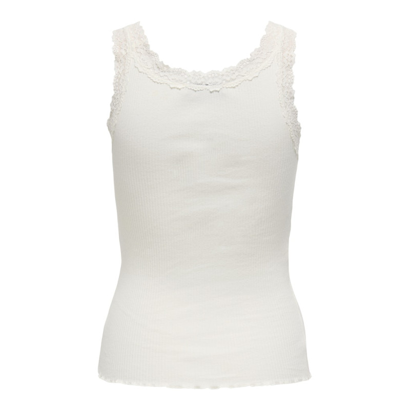 ONLY Sara Sharai Blonde Tanktop - Cloud Dancer
