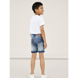 NAME IT KIDS Theo Denim Shorts 5495 - Medium Blue Denim