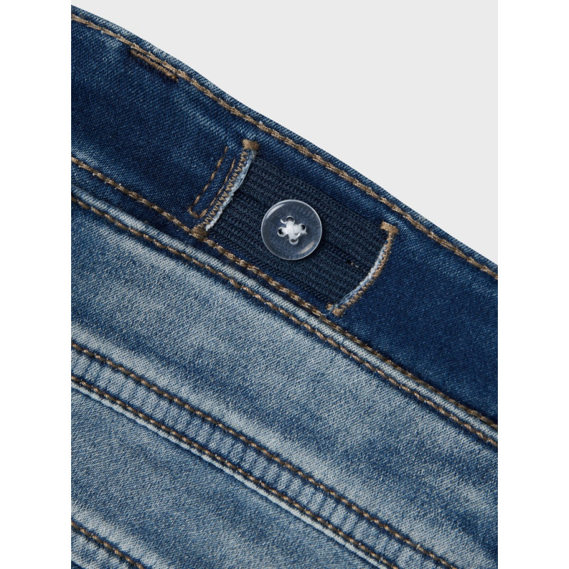 NAME IT KIDS Theo Denim Shorts 5495 - Medium Blue Denim