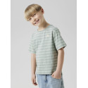 NAME IT KIDS Voby S/S T-shirt - Slate Gray