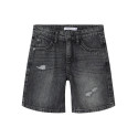 NAME IT KIDS Silas Denim Shorts 7998 - Dark Grey Denim