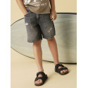 NAME IT KIDS Silas Denim Shorts 7998 - Dark Grey Denim