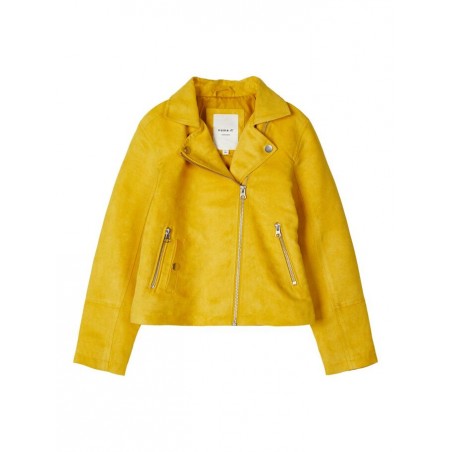 50% UDSALG PÅ NAME IT KIDS MELLEN JACKET - Lemon Curry | Thebestbuy.dk