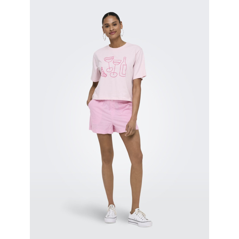 ONLY Filucca Shorts - Fuchsia Pink