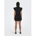 ONLY Lou Life Broderede Shorts - Sort