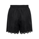 ONLY Lou Life Broderede Shorts - Sort