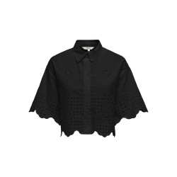 ONLY Mina Life Boxy Skjorte - Sort