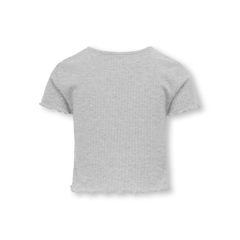 KIDS ONLY Nella Top - Light Grey Melange