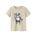 NAME IT KIDS Fuldme T-shirt - Peyote